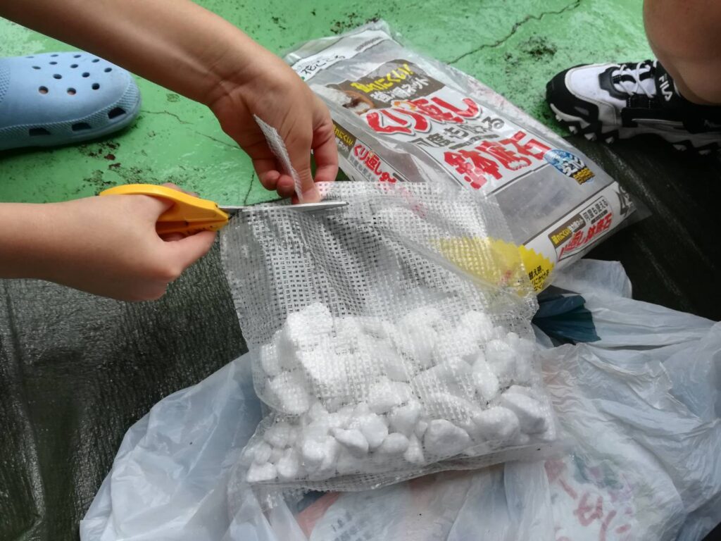 朝顔の土作り